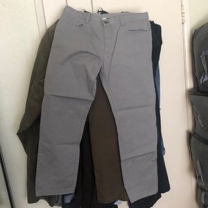 Men's Calvin Klein pants size 36x30 Gray Slimt Fit